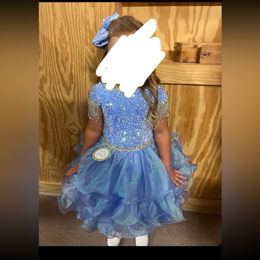 5t pageant dress. EUC worn once $350 sugar kayne